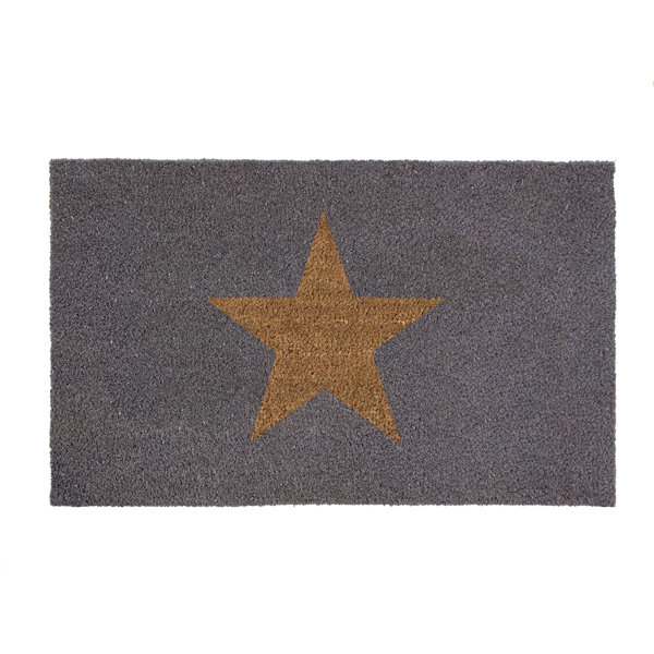 My Mat Inverse Star Coir Doormat Wayfair.co.uk